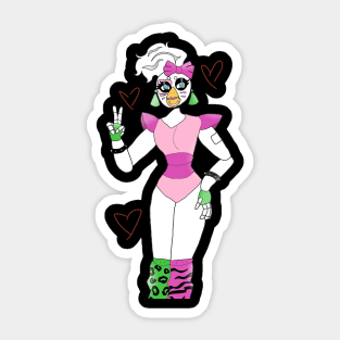 Five Nights at Freddys (Glamrock Chica) Sticker